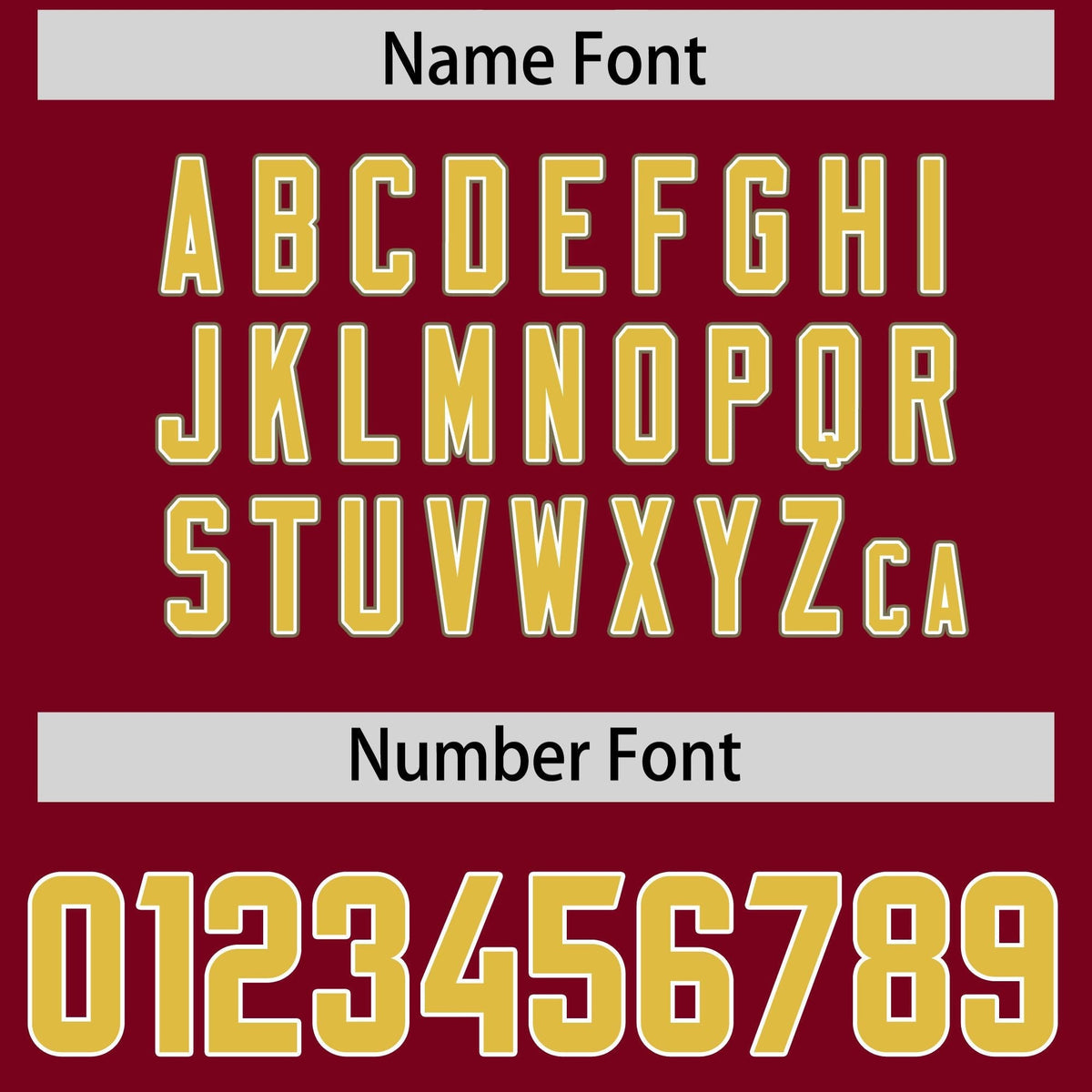 Custom Red Old Gold Retro Personalized Sleeve Line Authentic American Football Jersey