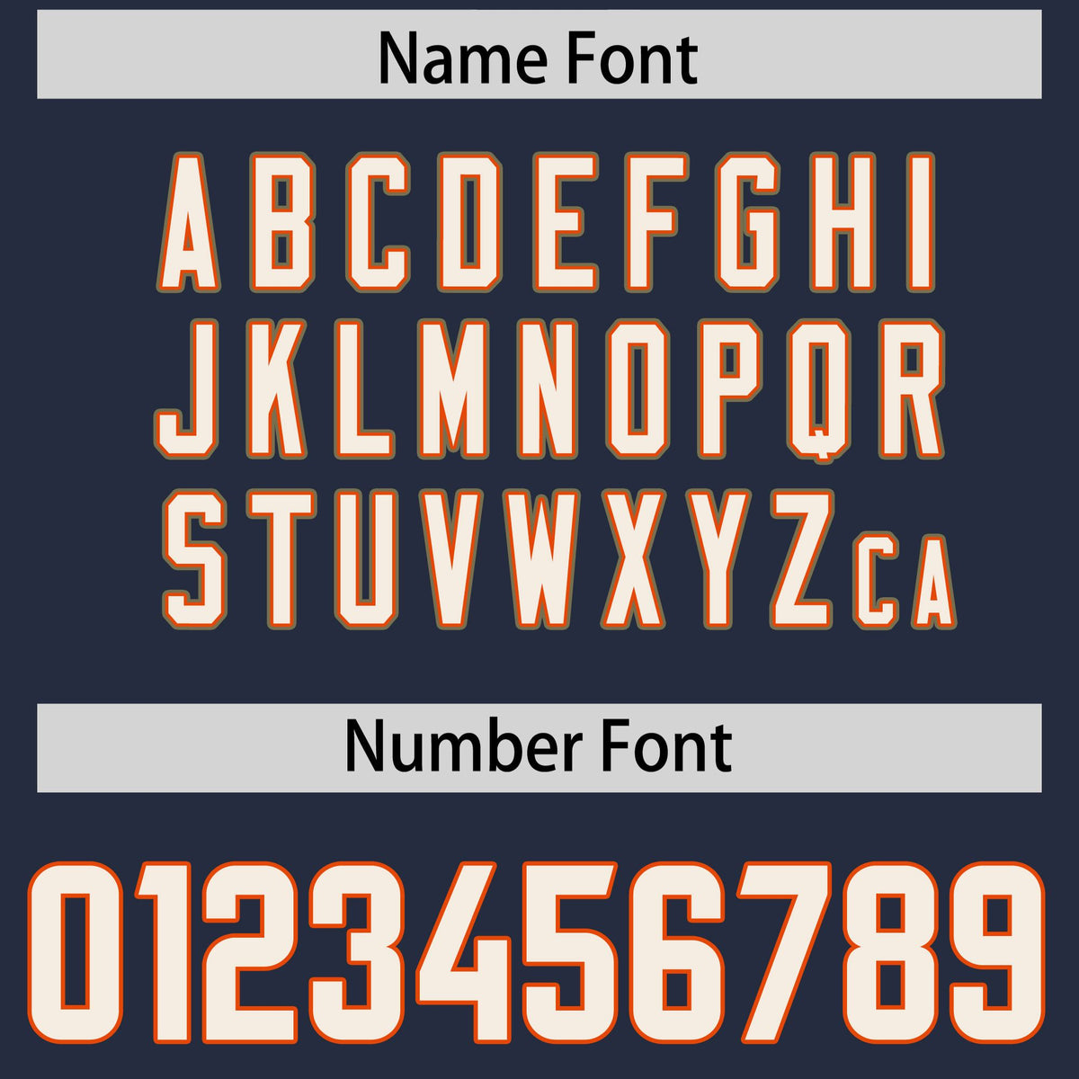 Custom Navy Cream Retro Personalized Sleeve Line Authentic American Football Jersey