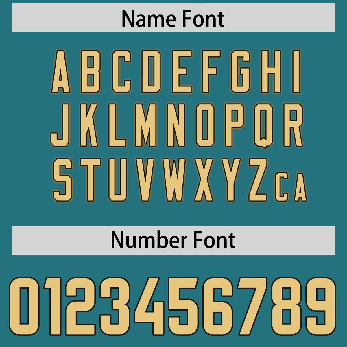 Custom Aqua Khaki Retro Personalized Sleeve Line Authentic American Football Jersey