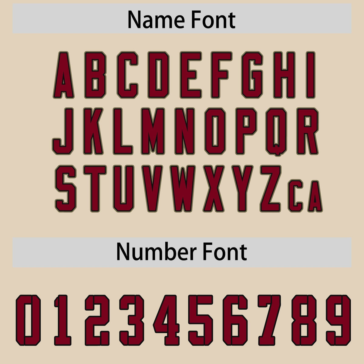 Custom Cream Red Retro Personalized Sleeve Line Authentic American Football Jersey