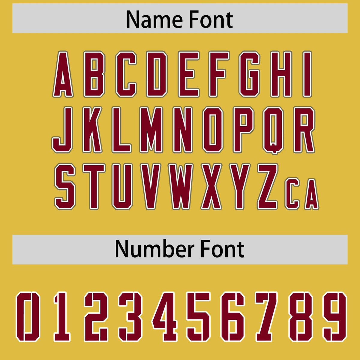 Custom Old Gold Red Retro Personalized Sleeve Line Authentic American Football Jersey