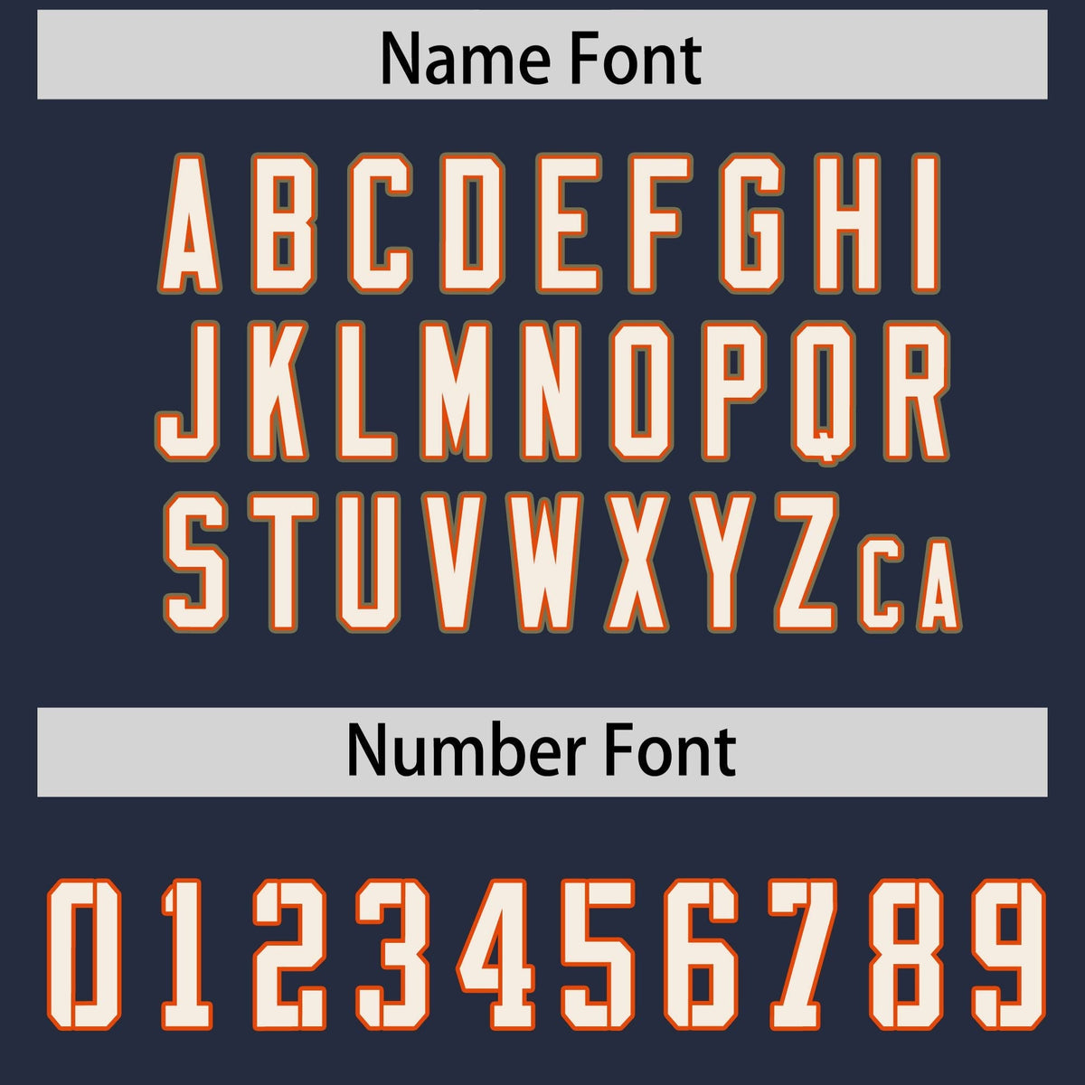 Custom Navy Cream Retro Personalized Sleeve Line Authentic American Football Jersey