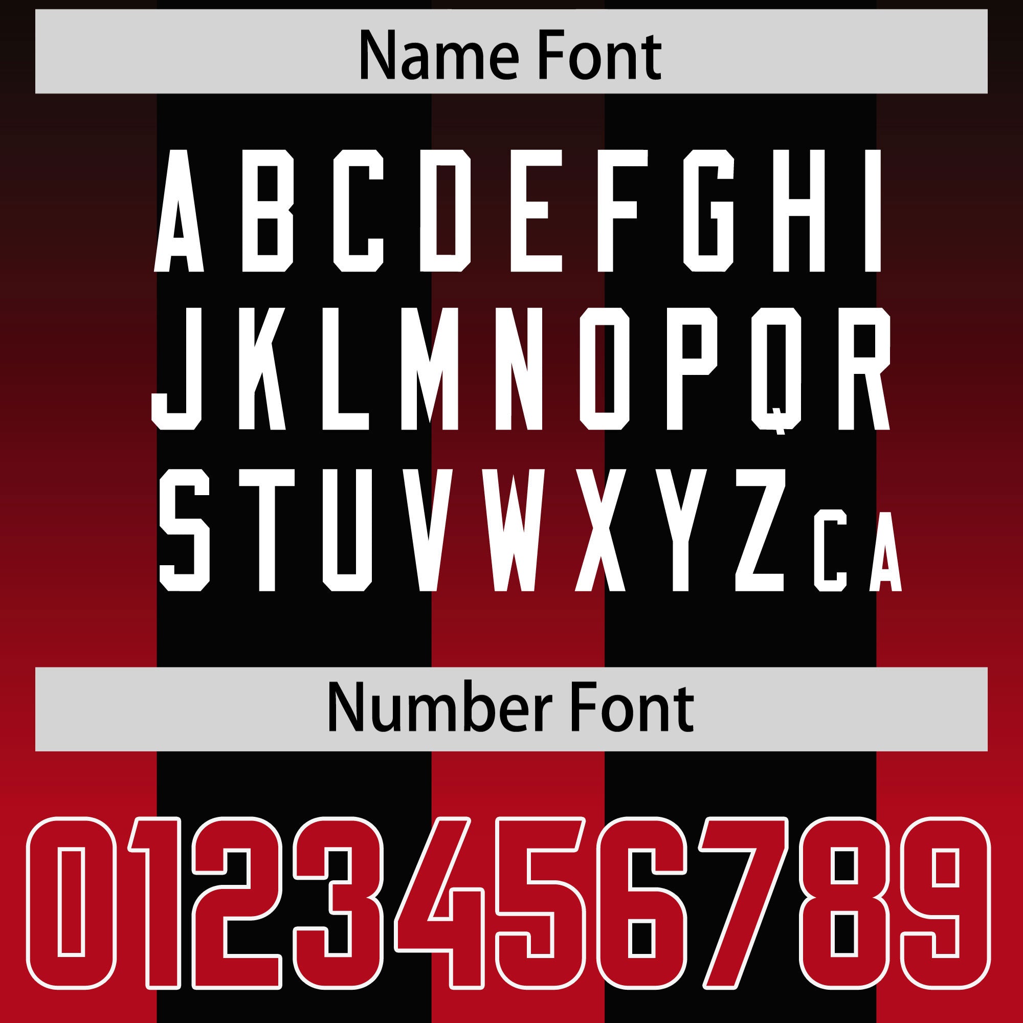 Custom Black Red Vertical Width Stripe Gradient Fashion Personalized Team American Football Jersey