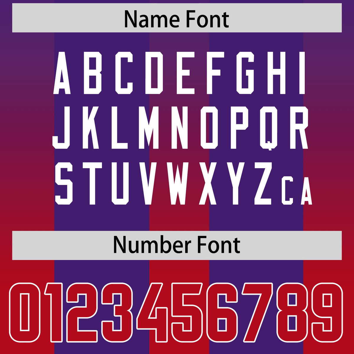 Custom Purple Red Vertical Width Stripe Gradient Fashion Personalized Team American Football Jersey