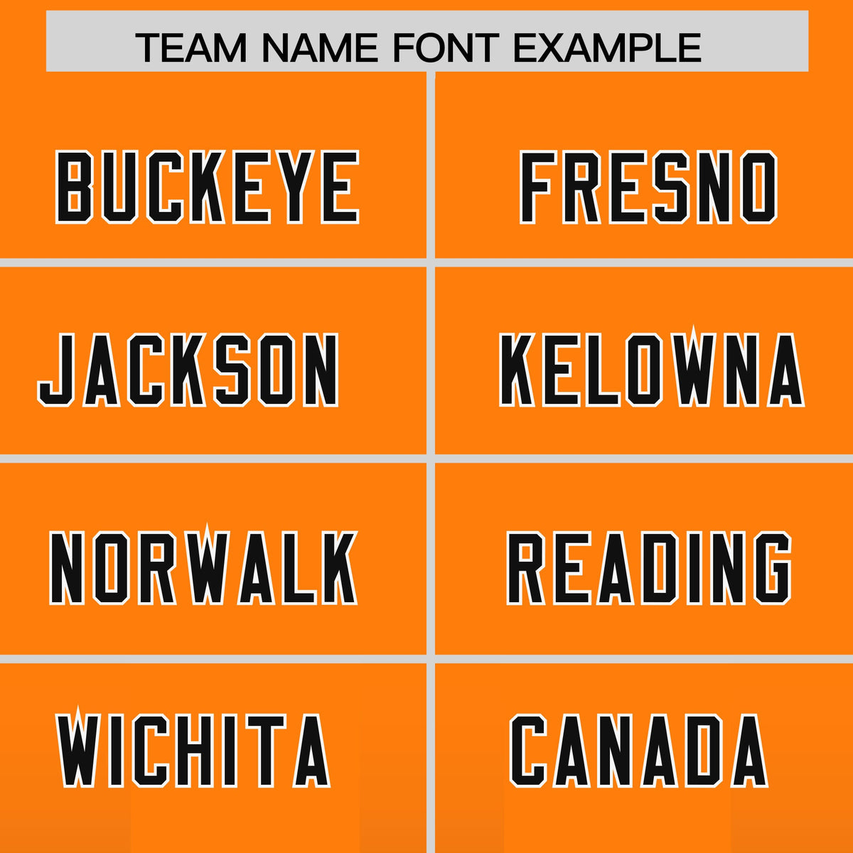 Custom Orange Black Vertical Width Stripe Gradient Fashion Personalized Team American Football Jersey