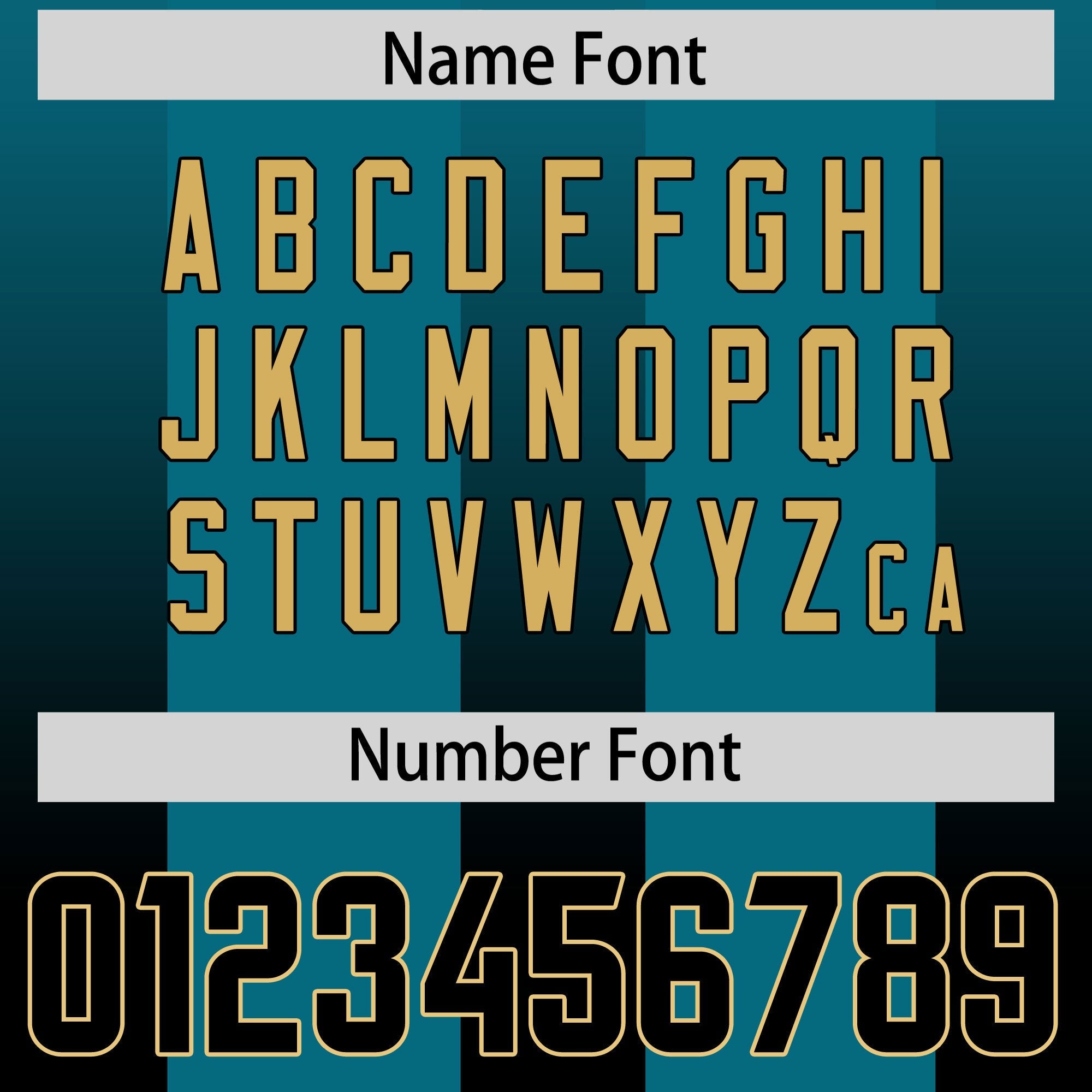 Custom Aqua Black Vertical Width Stripe Gradient Fashion Personalized Team American Football Jersey
