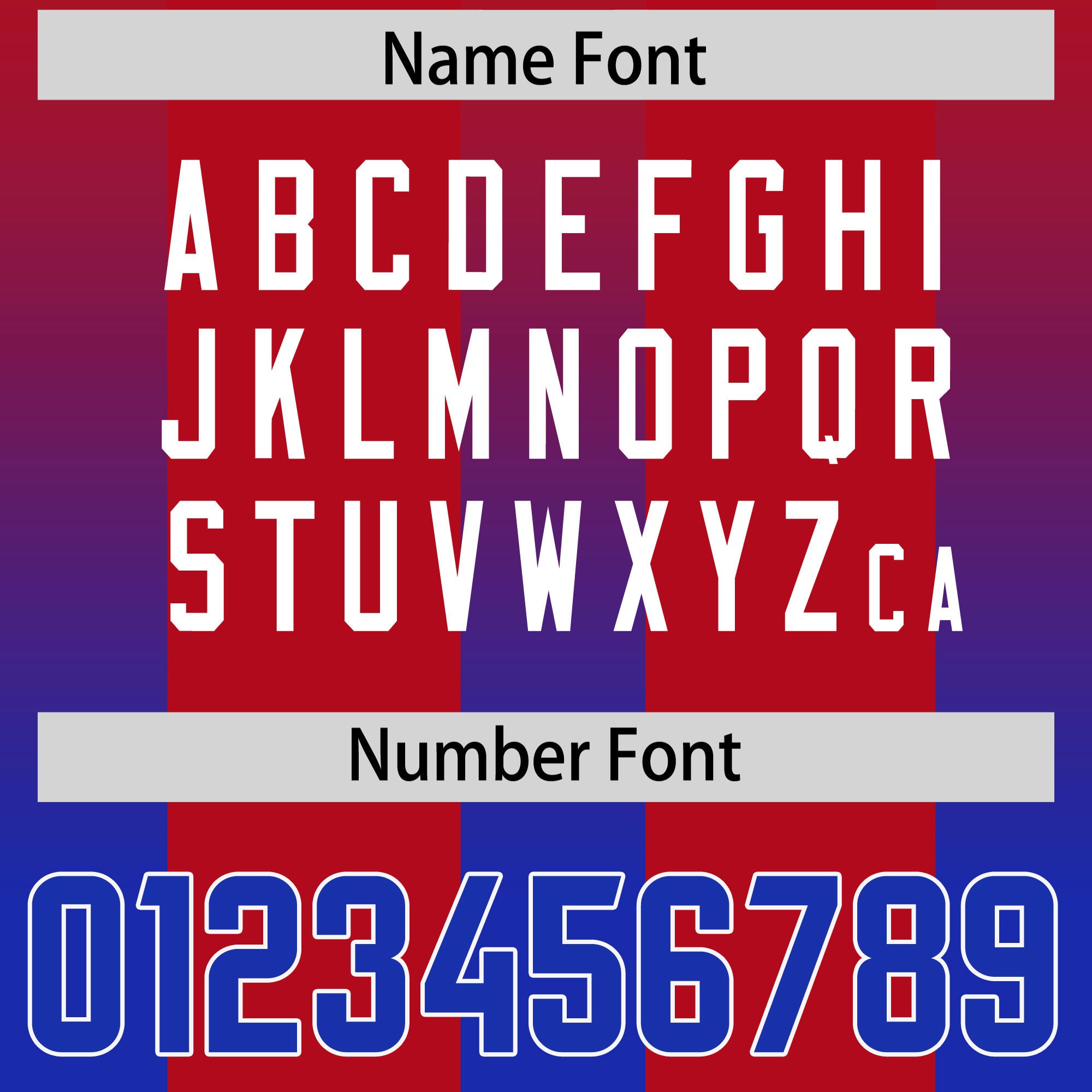 Custom Red Royal Vertical Width Stripe Gradient Fashion Personalized Team American Football Jersey