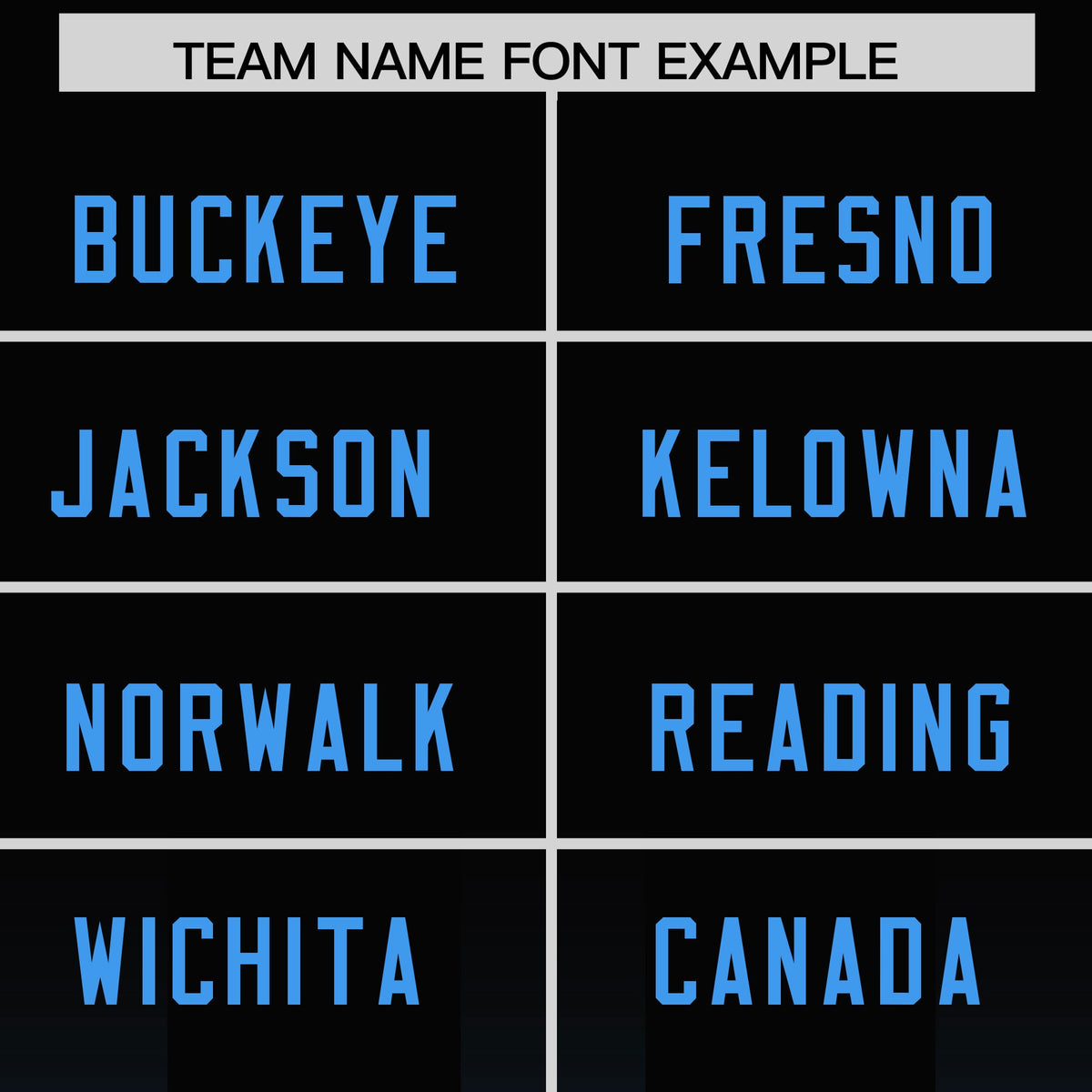 Custom Black Light Blue Vertical Width Stripe Gradient Fashion Personalized Team American Football Jersey