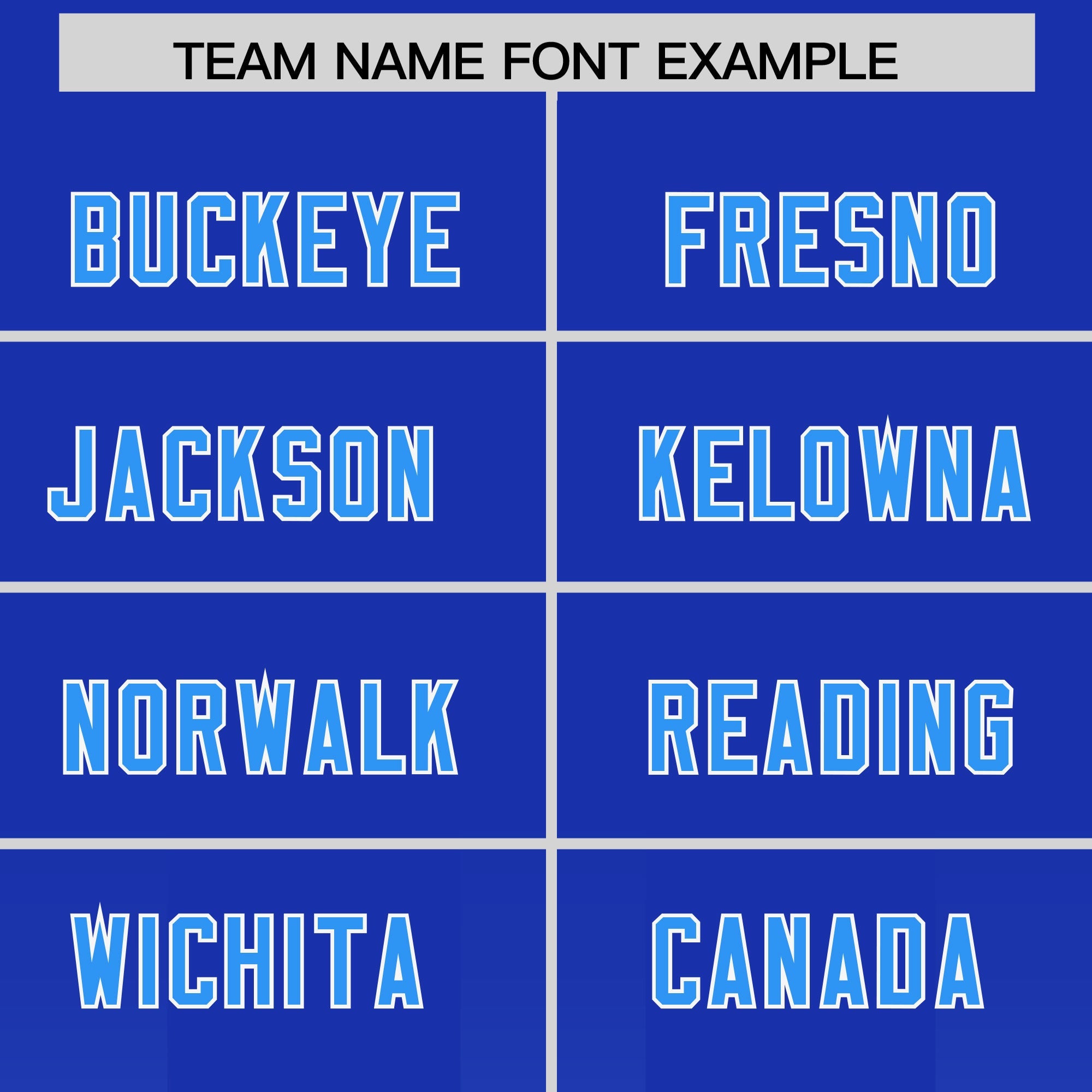 Custom Royal Light Blue Vertical Width Stripe Gradient Fashion Personalized Team American Football Jersey