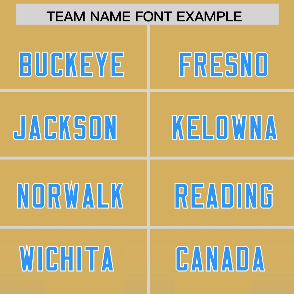 Custom Khaki Light Blue Vertical Width Stripe Gradient Fashion Personalized Team American Football Jersey