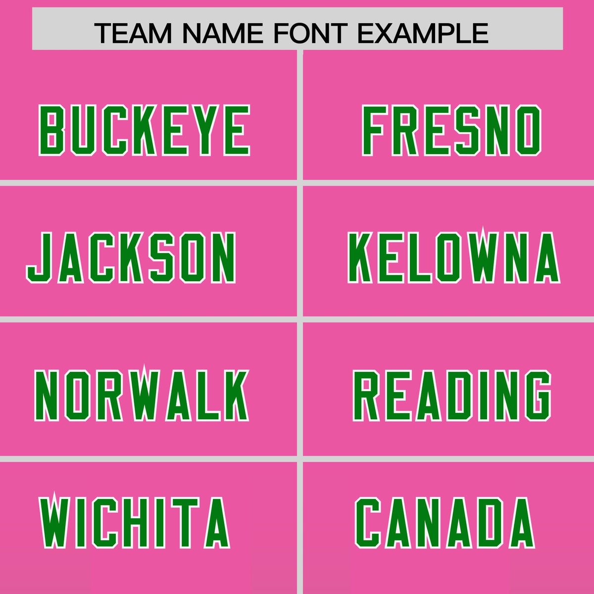 Custom Pink Kelly Green Vertical Width Stripe Gradient Fashion Personalized Team American Football Jersey