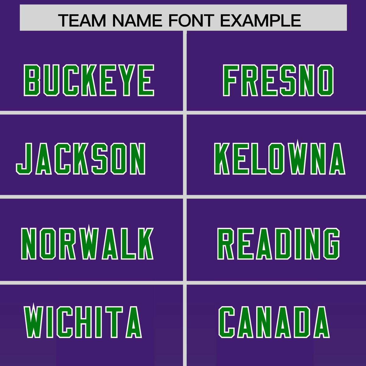 Custom Purple Kelly Green Vertical Width Stripe Gradient Fashion Personalized Team American Football Jersey