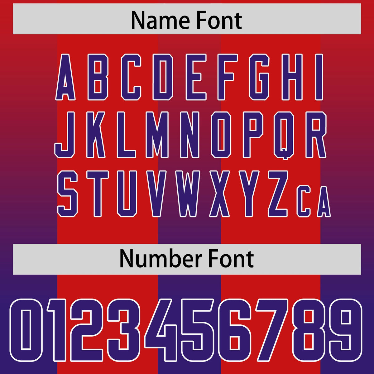 Custom Red Purple Vertical Width Stripe Gradient Fashion Personalized Team American Football Jersey