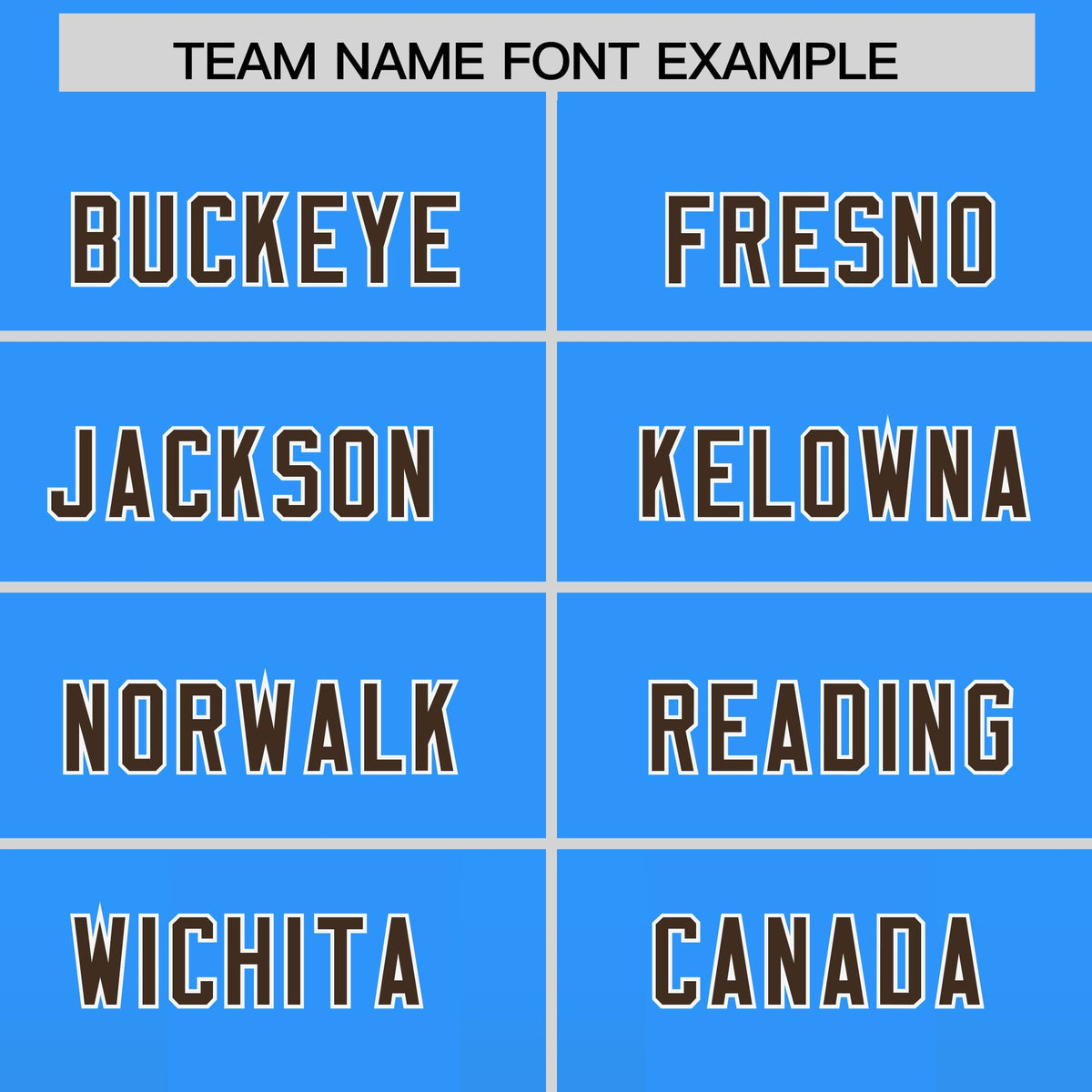 Custom Light Blue Brown Vertical Width Stripe Gradient Fashion Personalized Team American Football Jersey