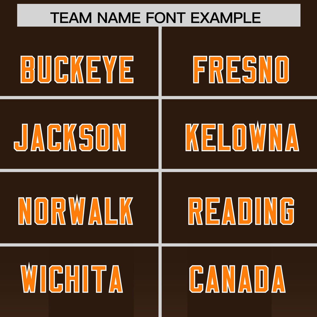 Custom Brown Orange Vertical Width Stripe Gradient Fashion Personalized Team American Football Jersey