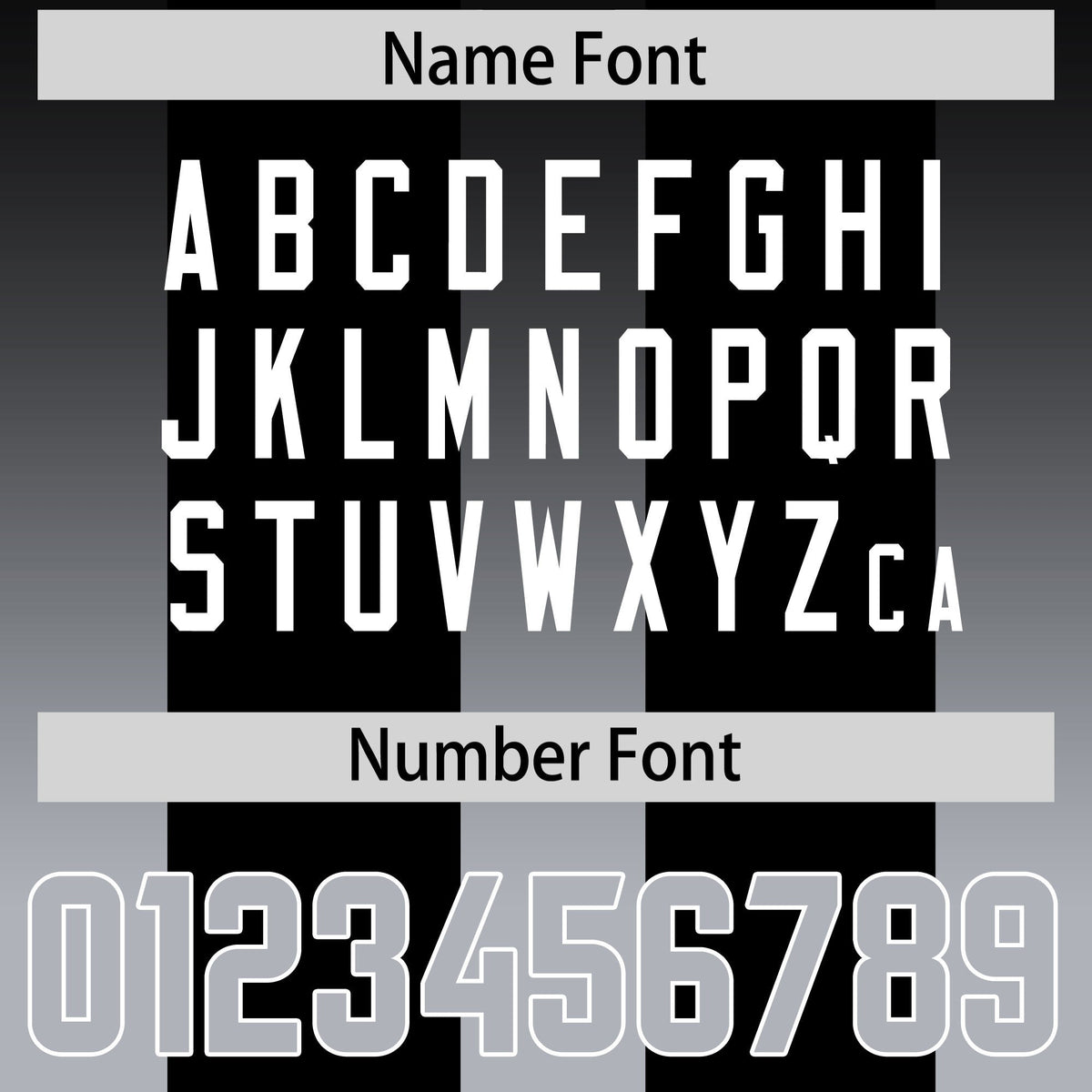 Custom Black Gray Vertical Width Stripe Gradient Fashion Personalized Team American Football Jersey