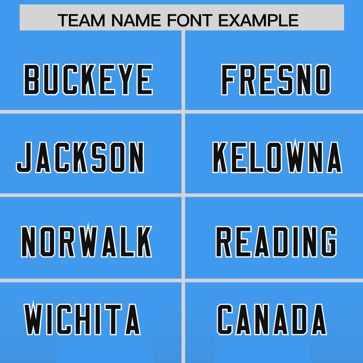 Custom Light Blue Black Vertical Width Stripe Gradient Fashion Personalized Team American Football Jersey