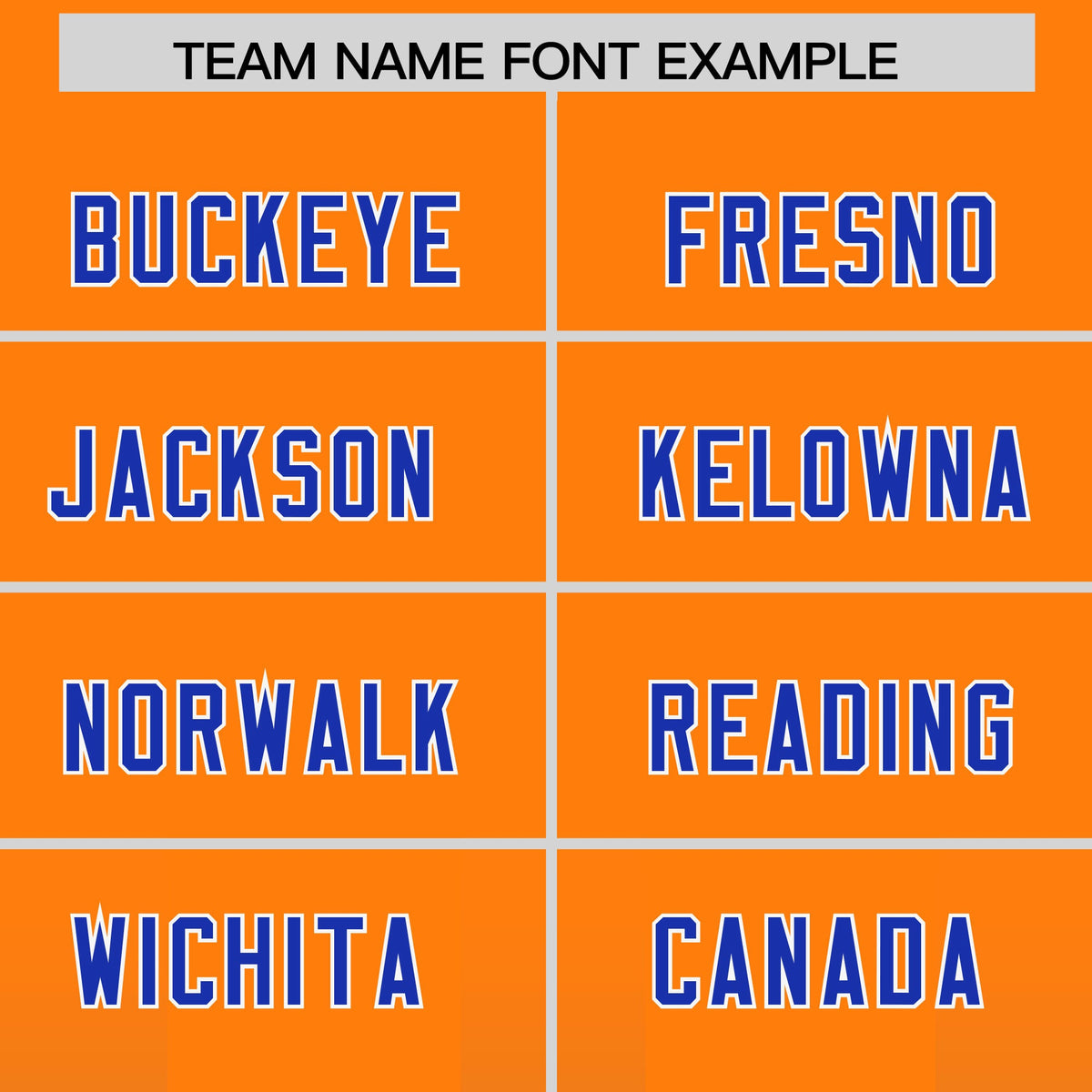 Custom Orange Royal Vertical Width Stripe Gradient Fashion Personalized Team American Football Jersey