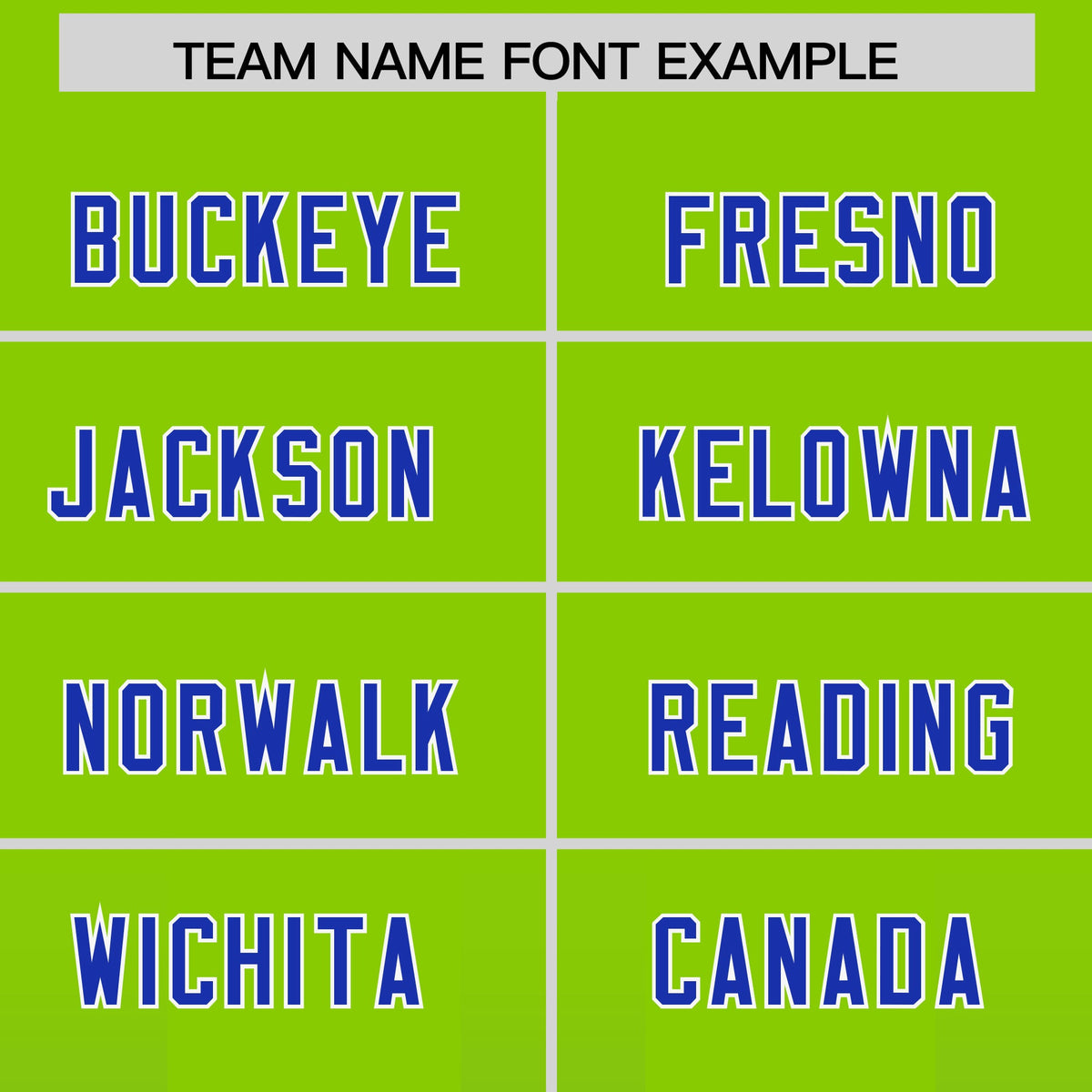 Custom Neon Green Royal Vertical Width Stripe Gradient Fashion Personalized Team American Football Jersey