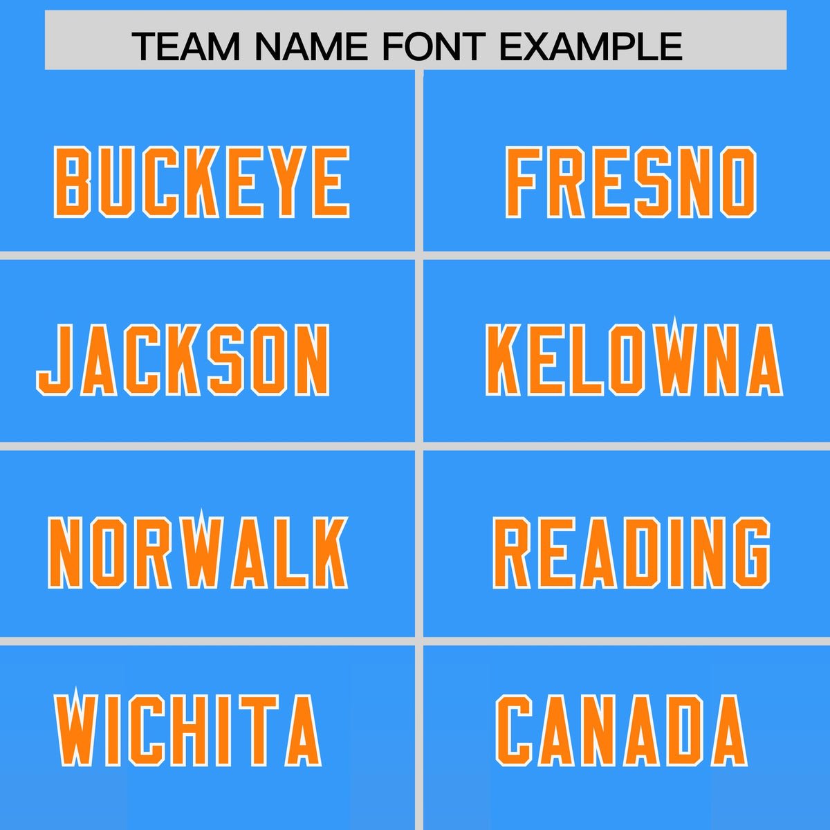 Custom Light Blue Orange Vertical Width Stripe Gradient Fashion Personalized Team American Football Jersey