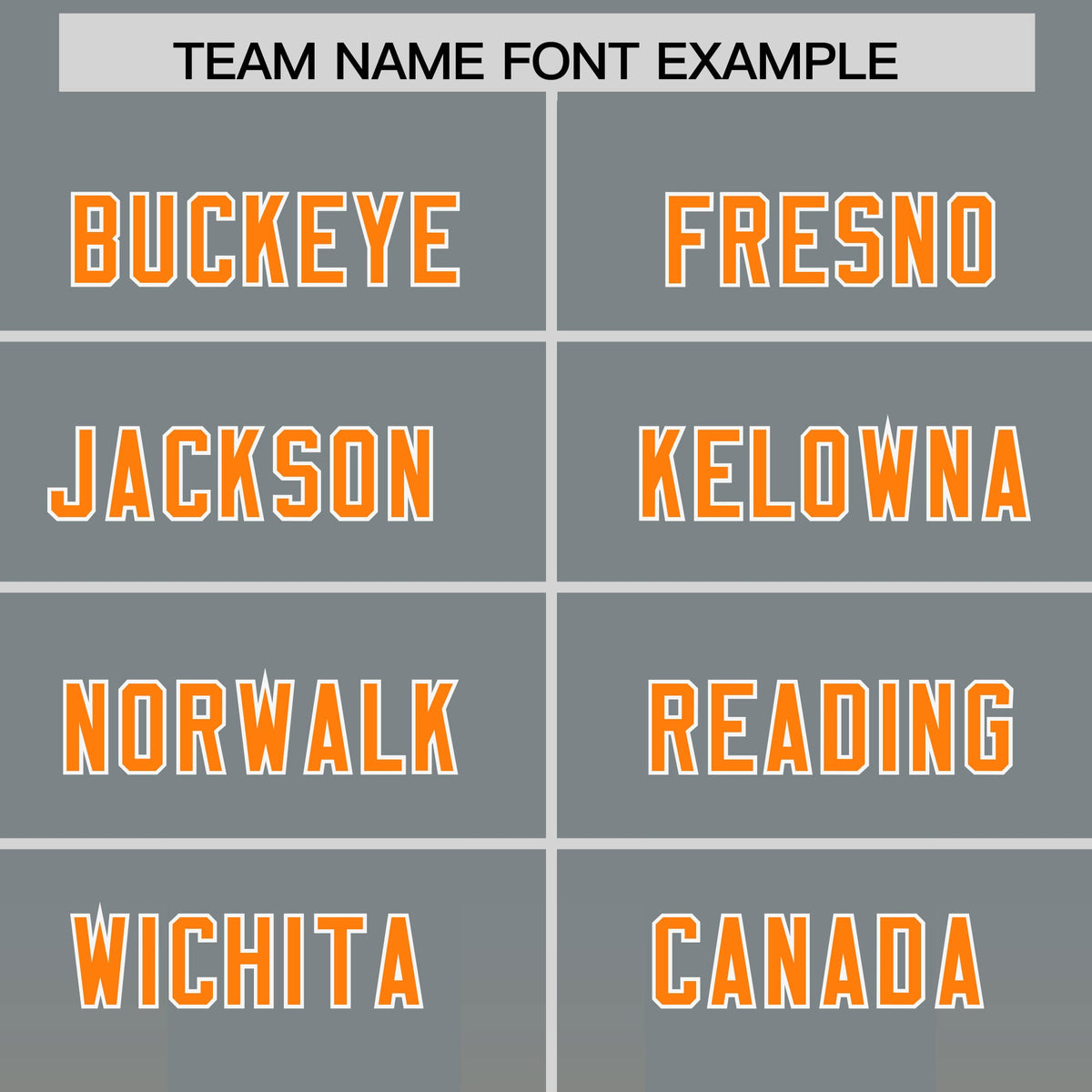 Custom Dark Gray Orange Vertical Width Stripe Gradient Fashion Personalized Team American Football Jersey