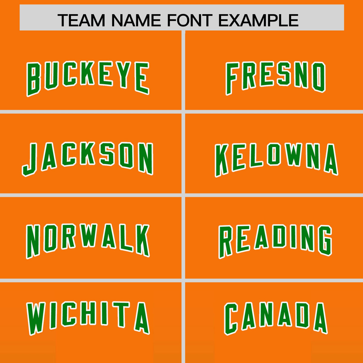 Custom Orange Kelly Green Vertical Width Stripe Gradient Fashion Personalized Team American Football Jersey