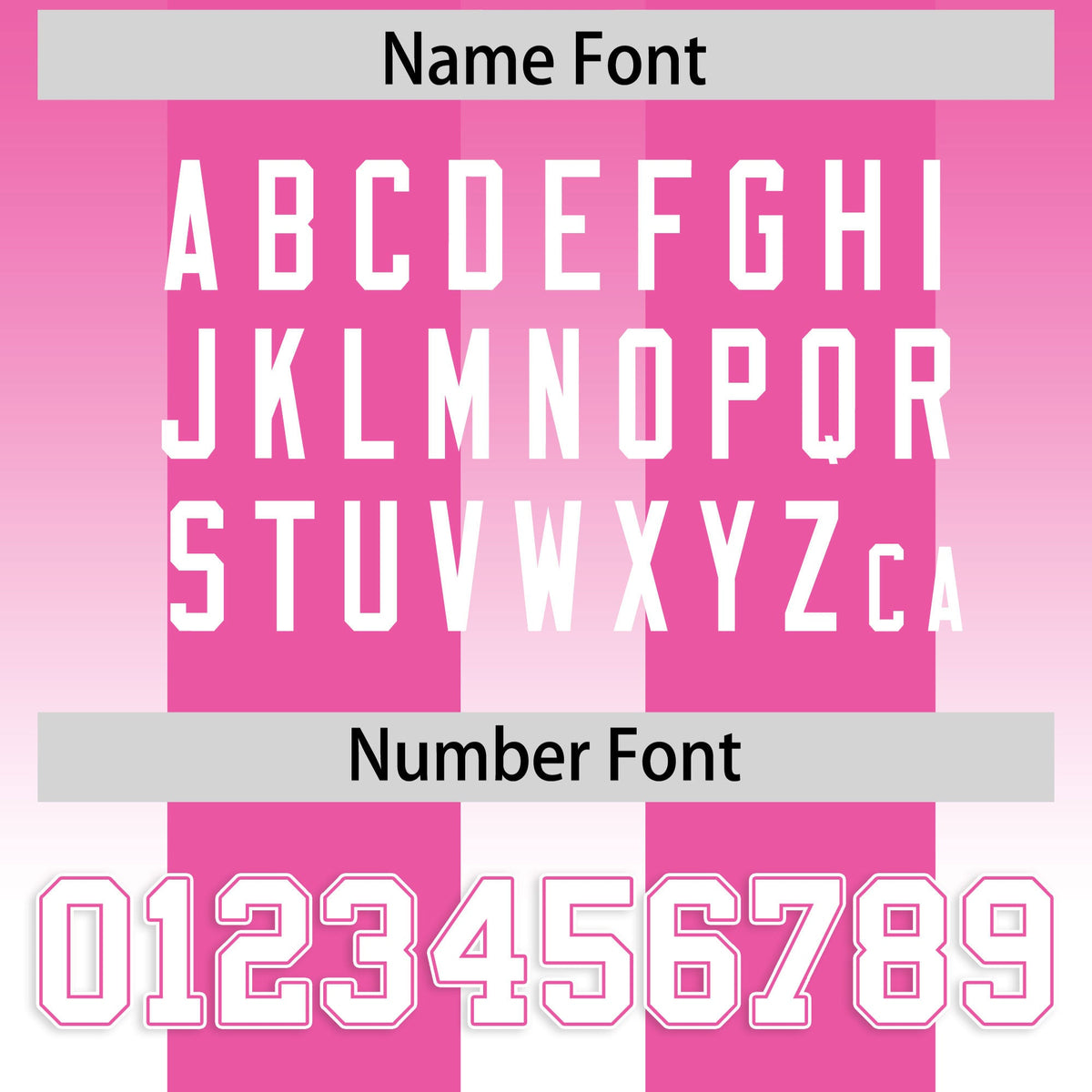 Custom Pink White Vertical Width Stripe Gradient Fashion Personalized Team Football Jersey