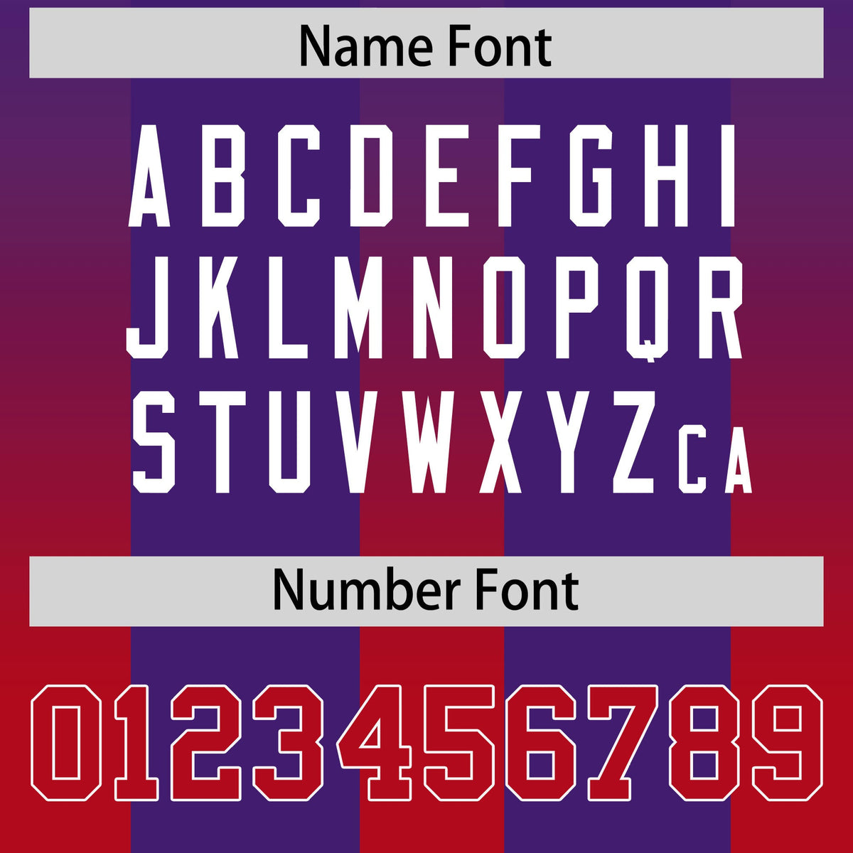 Custom Purple Red Vertical Width Stripe Gradient Fashion Personalized Team American Football Jersey