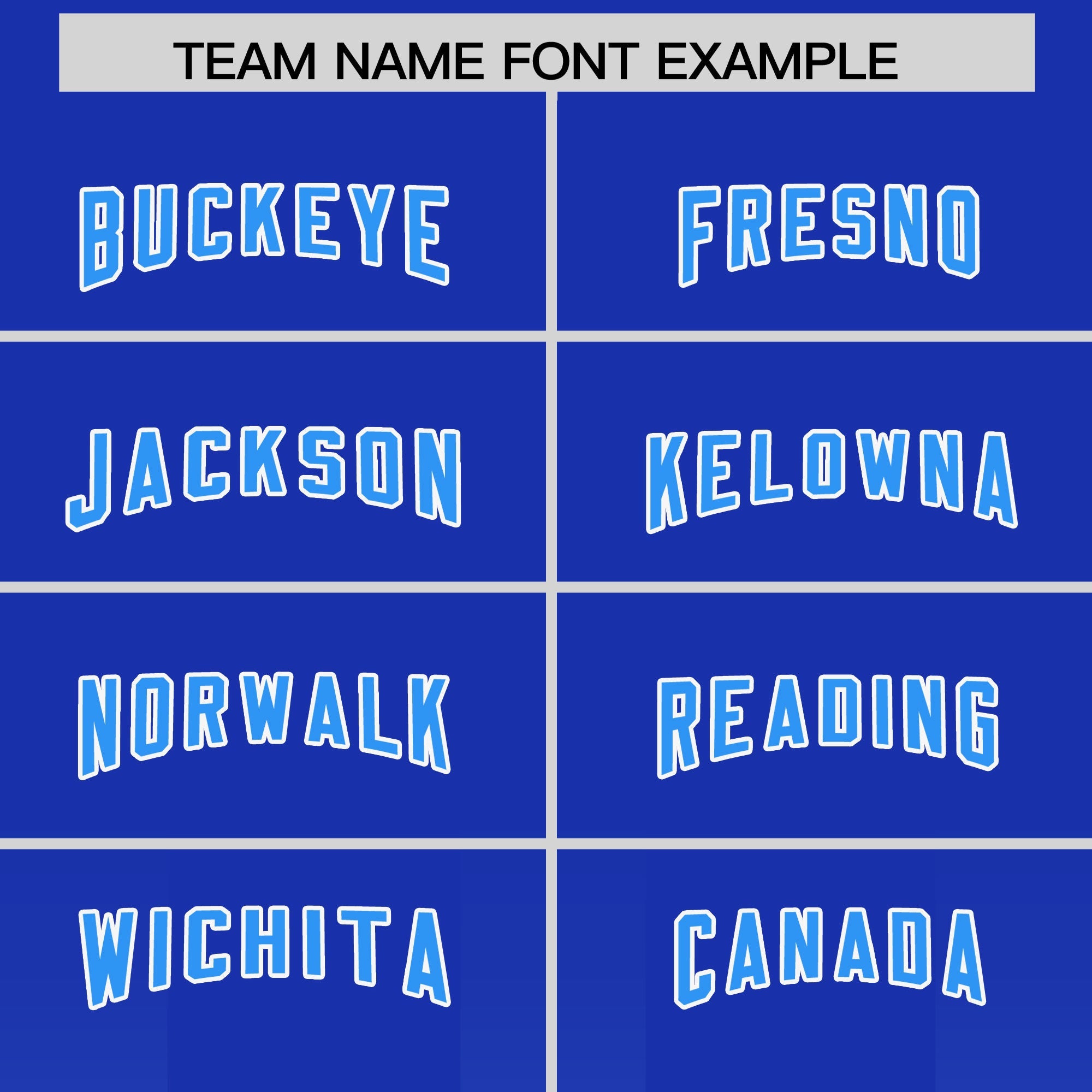 Custom Royal Light Blue Vertical Width Stripe Gradient Fashion Personalized Team American Football Jersey
