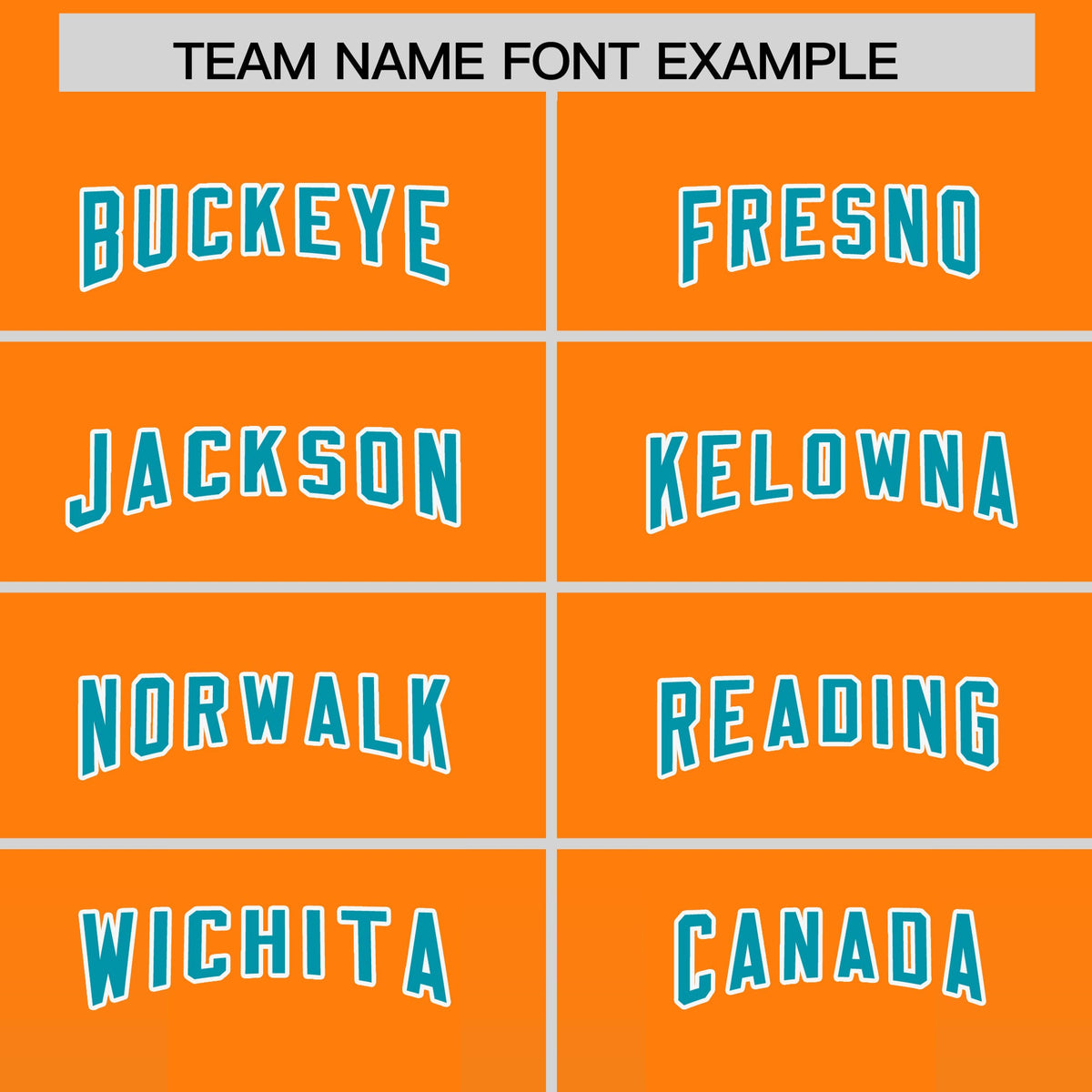 Custom Orange Aqua Vertical Width Stripe Gradient Fashion Personalized Team American Football Jersey