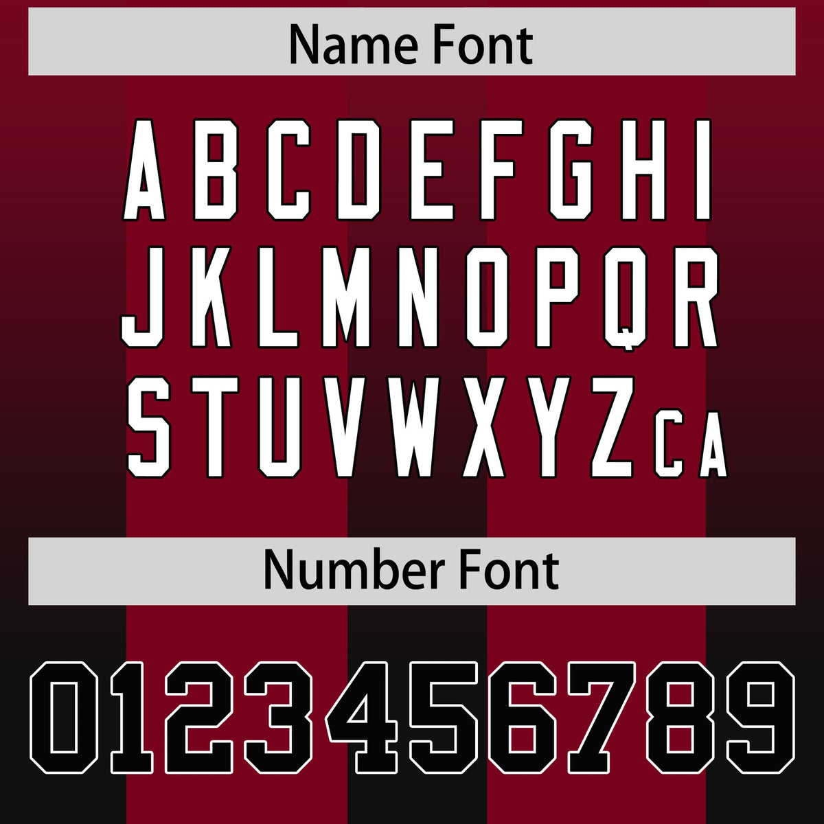 Custom Cardinal Black Vertical Width Stripe Gradient Fashion Personalized Team American Football Jersey