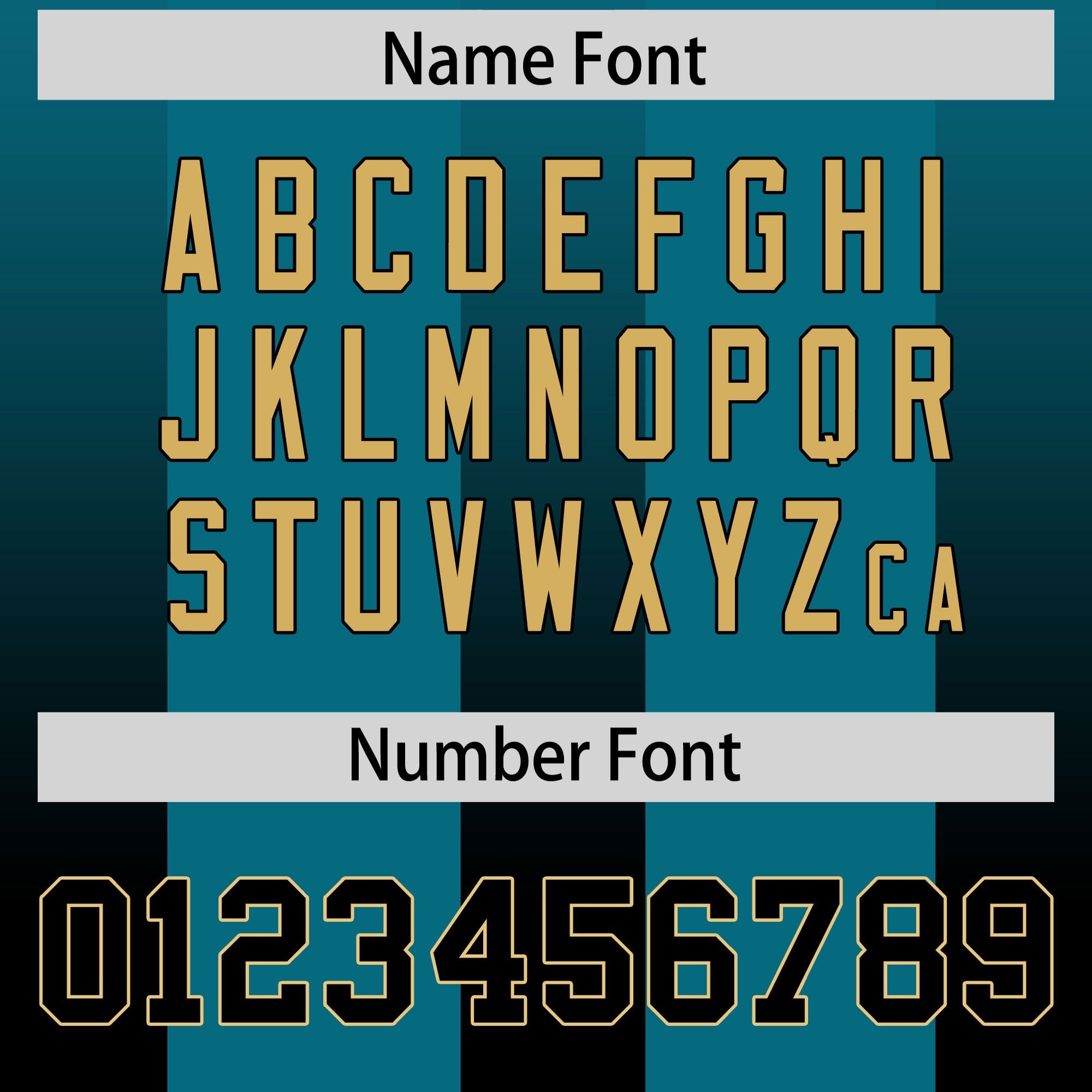 Custom Aqua Black Vertical Width Stripe Gradient Fashion Personalized Team American Football Jersey