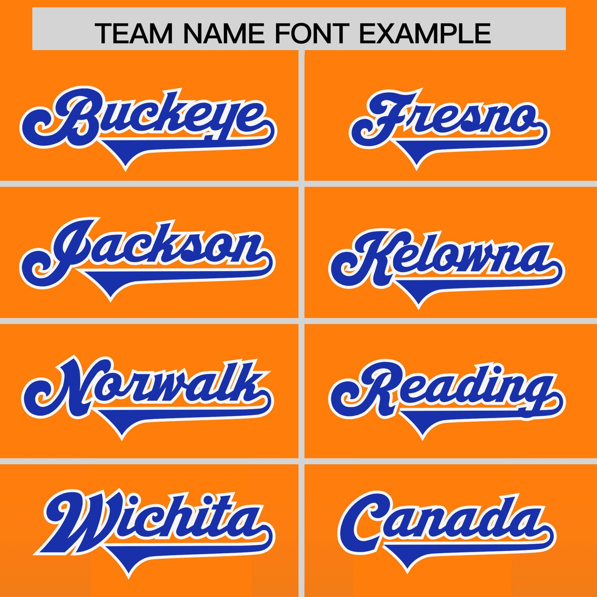 Custom Orange Royal Vertical Width Stripe Gradient Fashion Personalized Team American Football Jersey