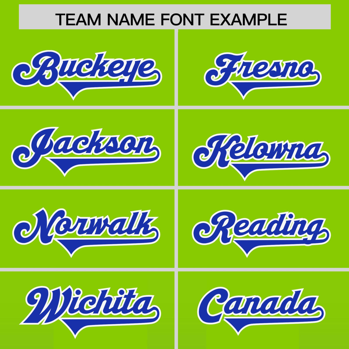 Custom Neon Green Royal Vertical Width Stripe Gradient Fashion Personalized Team American Football Jersey