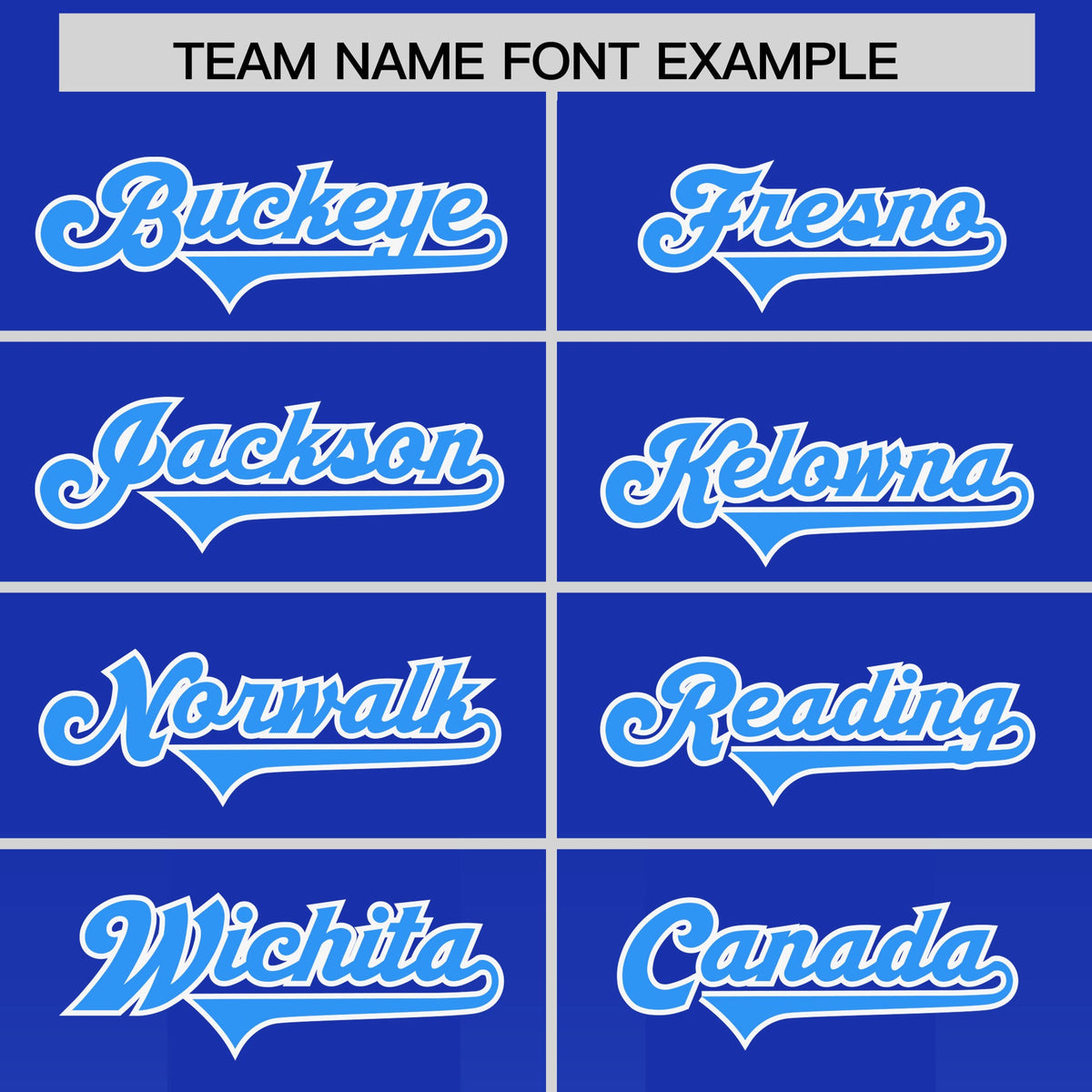 Custom Royal Light Blue Vertical Width Stripe Gradient Fashion Personalized Team American Football Jersey