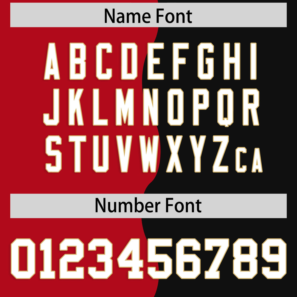 Custom Black Red Split Fashion Mesh Authentic American Football Jersey