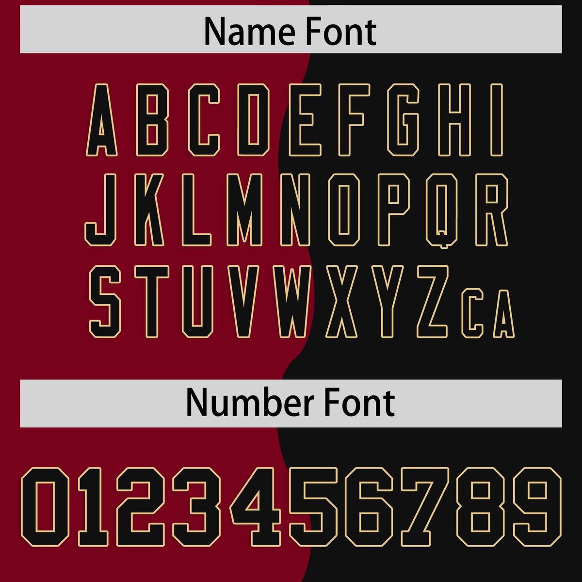 Custom Black Crimson Split Fashion Mesh Authentic American Football Jersey