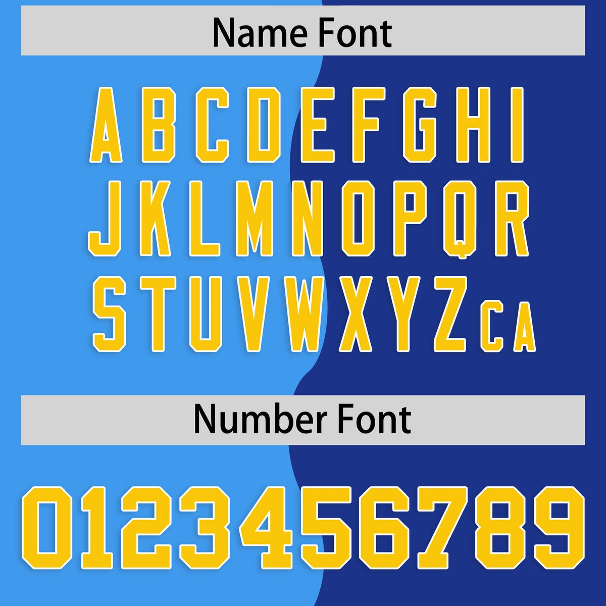 Custom Royal Powder Blue Split Fashion Mesh Authentic American Football Jersey