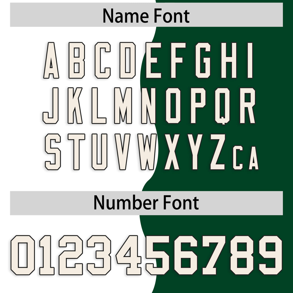 Custom Green White Split Fashion Mesh Authentic American Football Jersey