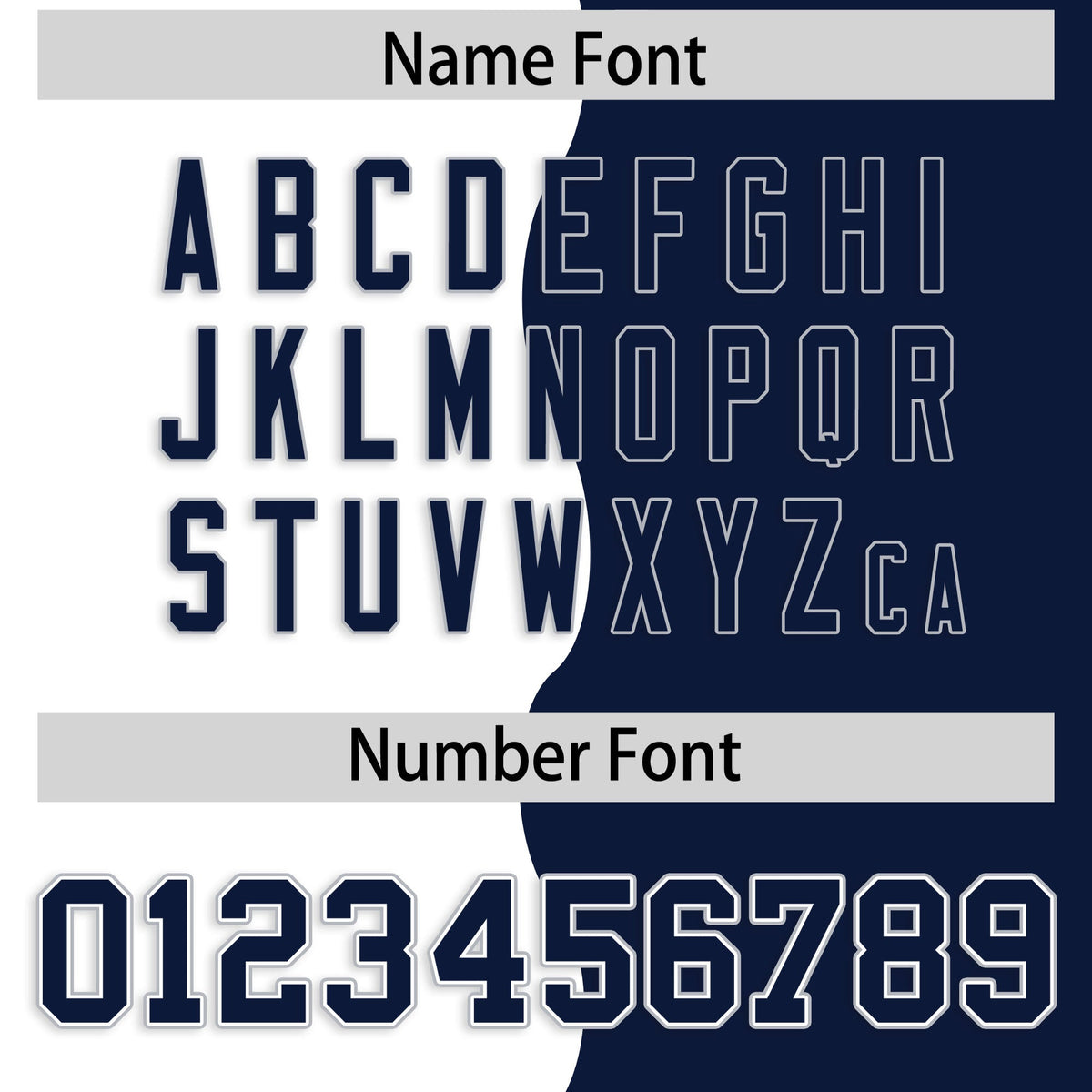 Custom Navy White Split Fashion Mesh Authentic American Football Jersey