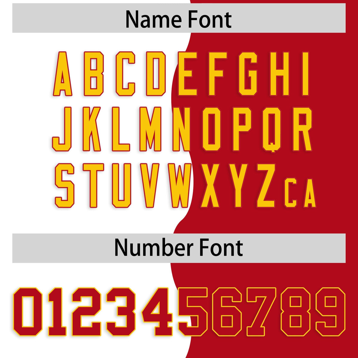 Custom Red White Split Fashion Mesh Authentic American Football Jersey