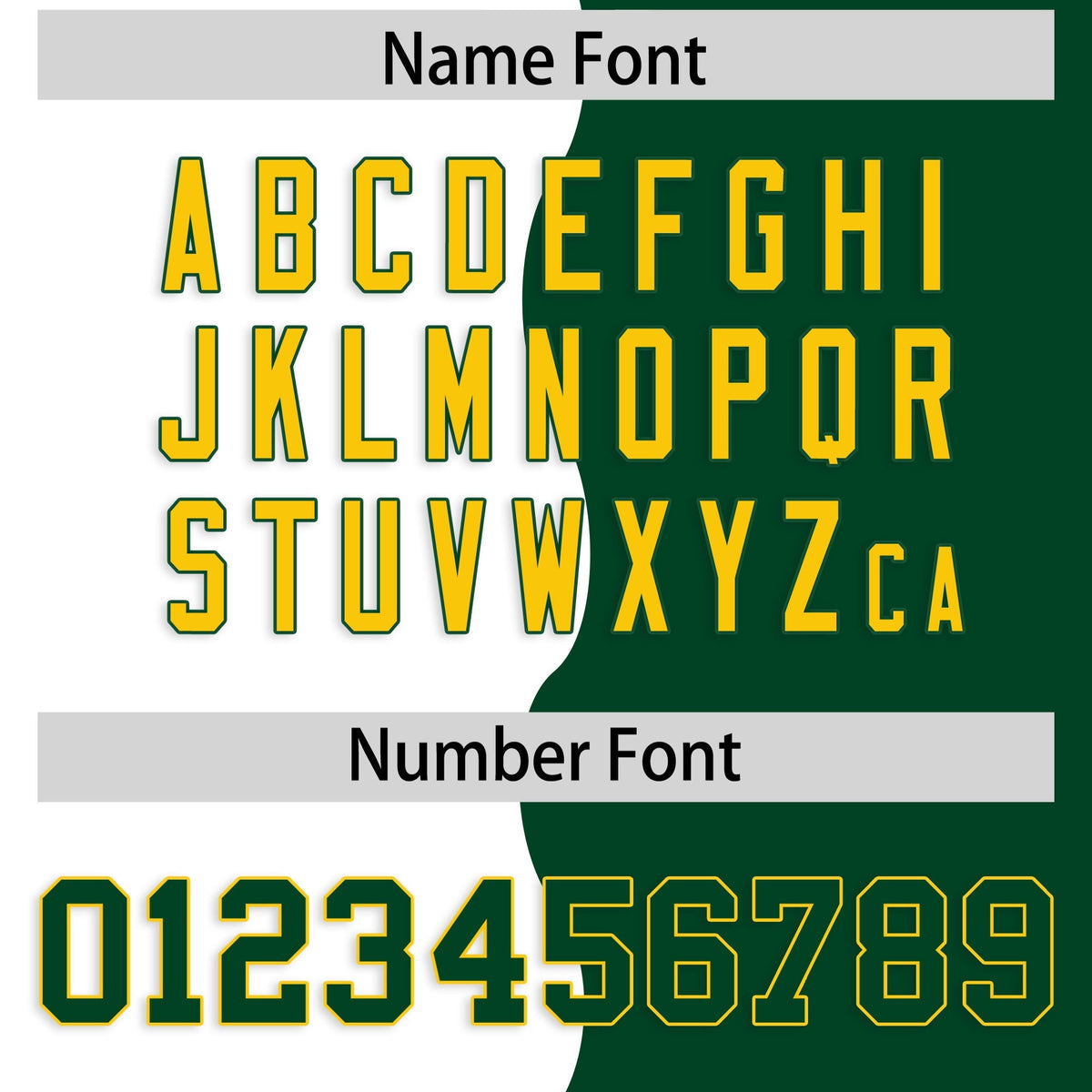 Custom Green White Split Fashion Mesh Authentic American Football Jersey