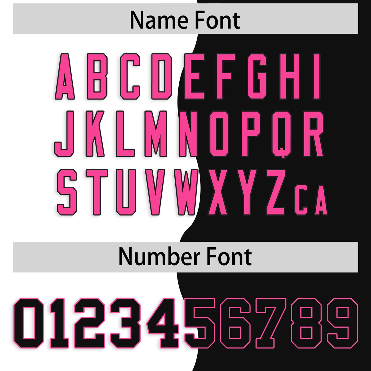 Custom Black White Split Fashion Mesh Authentic American Football Jersey