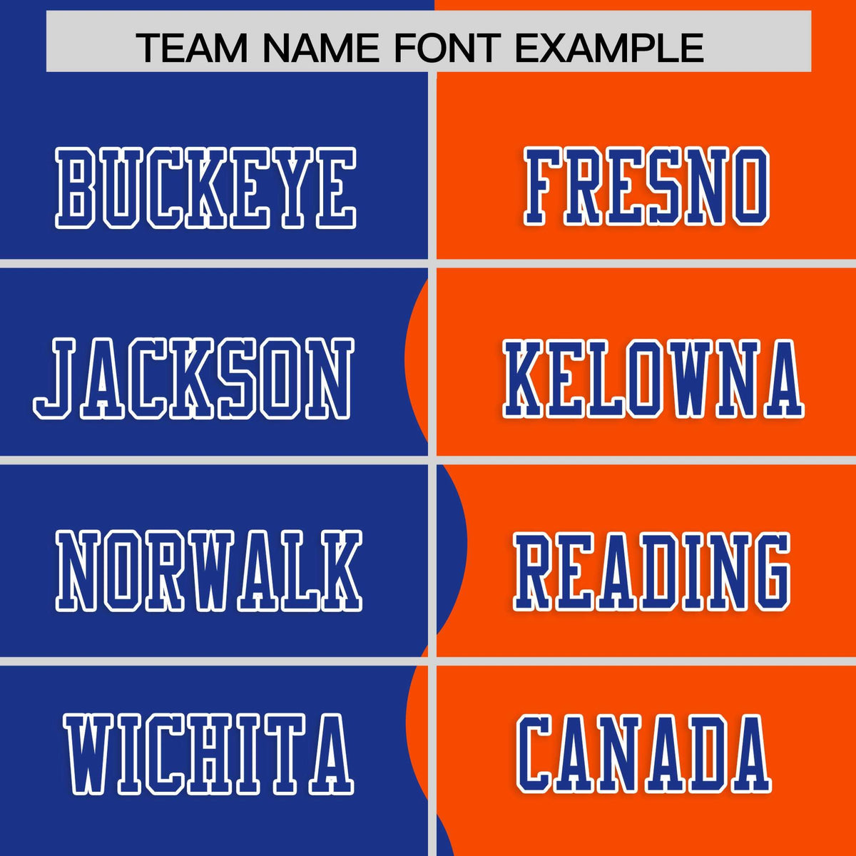 Custom Orange Royal Split Fashion Mesh Authentic American Football Jersey