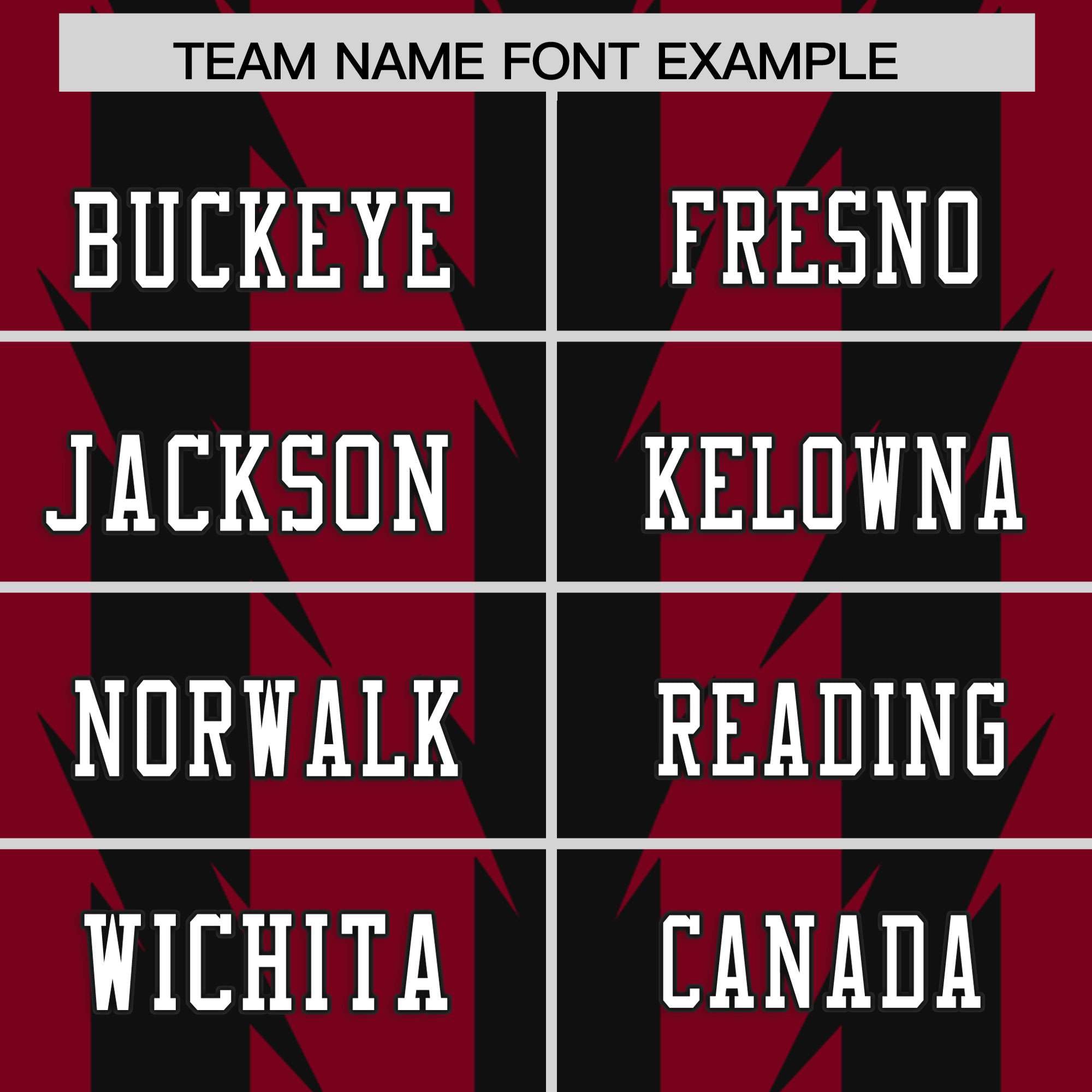 Custom Crimson Black Personalized Razr Stripe Graffiti Pattern Authentic American Football Jersey