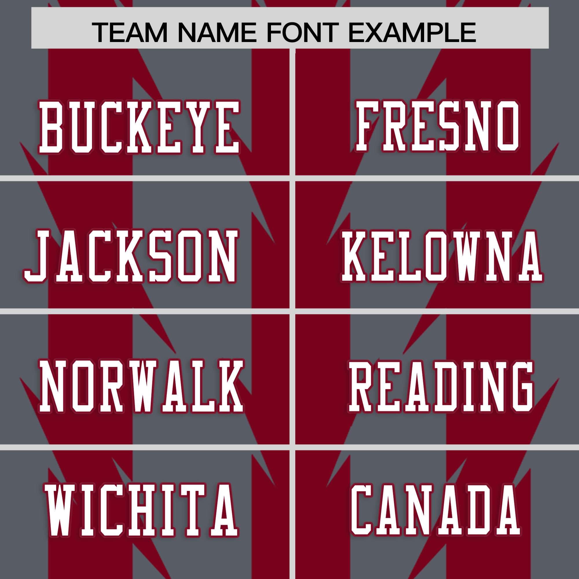 Custom Dark Gray Crimson Personalized Razr Stripe Graffiti Pattern Authentic American Football Jersey