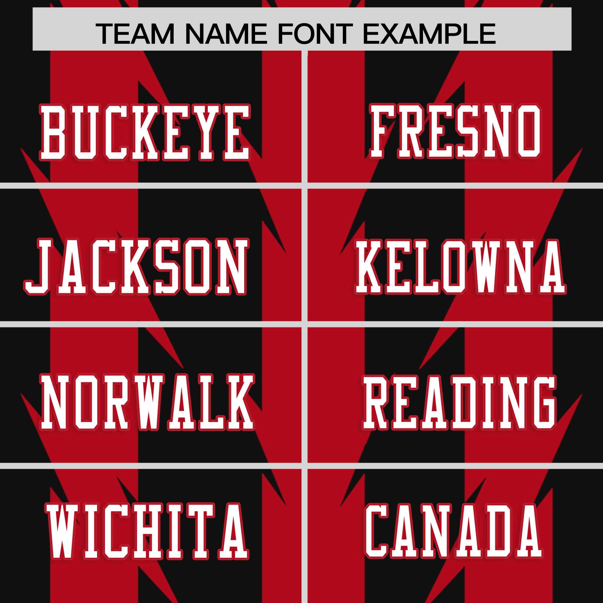 Custom Black Red Personalized Razr Stripe Graffiti Pattern Authentic American Football Jersey