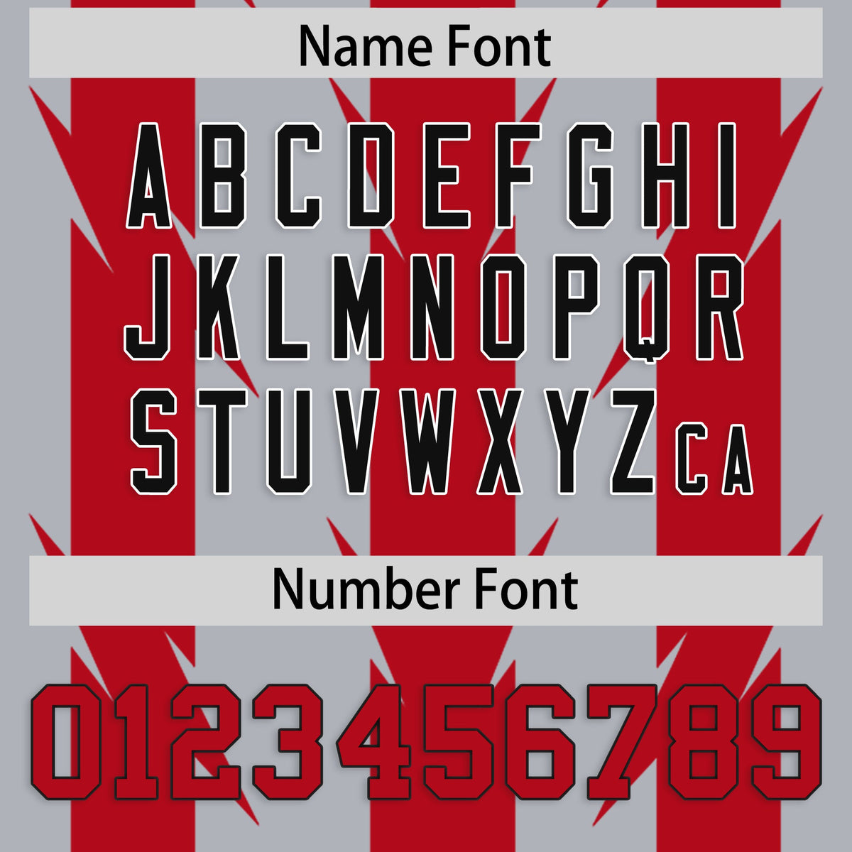 Custom Gray Red Personalized Razr Stripe Graffiti Pattern Authentic American Football Jersey