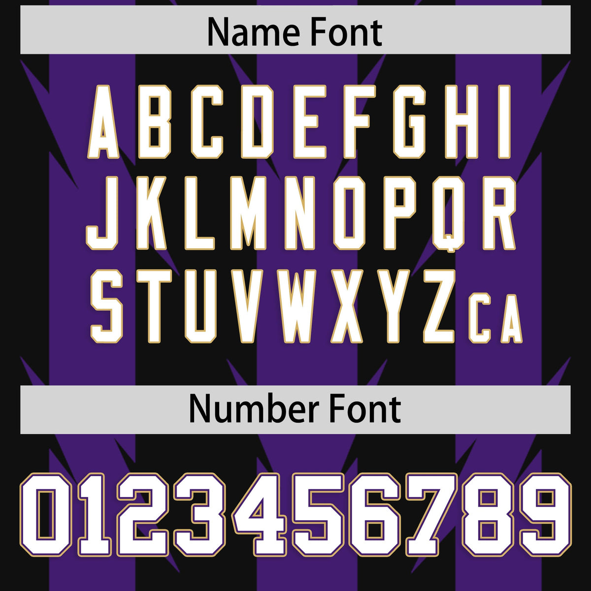 Custom Black Purple Personalized Razr Stripe Graffiti Pattern Authentic American Football Jersey