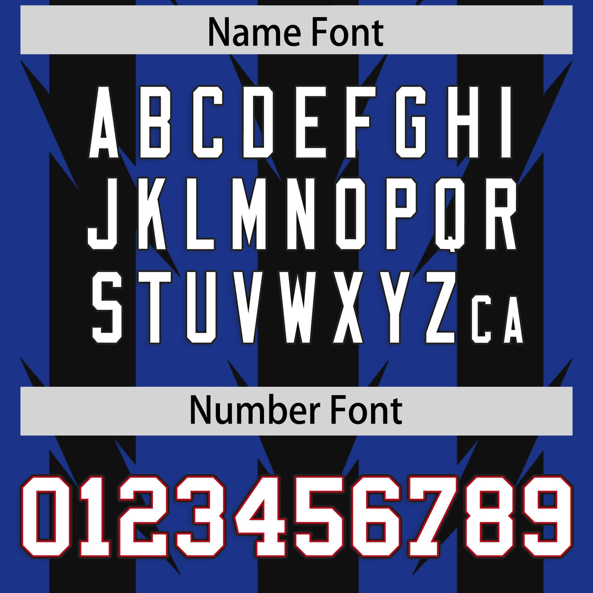 Custom Royal Black Personalized Razr Stripe Graffiti Pattern Authentic American Football Jersey